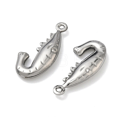 304 Stainless Steel Pendants STAS-P433-14E-P-1