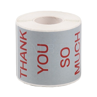 200Pcs Thank You Theme Stickers Roll DIY-M070-01I-1