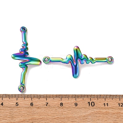 304 Stainless Steel Connector Charms STAS-Q362-07B-M-1
