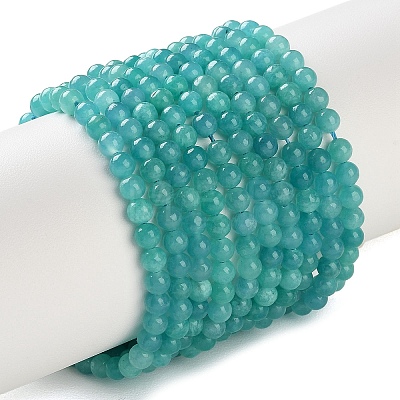 Natural Amazonite Beads Strands G-Z150-B01-4mm-1