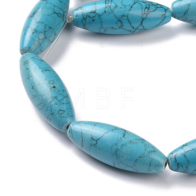 Synthetic Turquoise Beads Strands G-P469-07-1