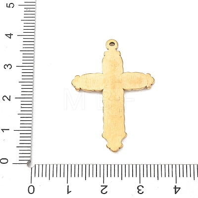 304 Stainless Steel Enamel Pendants SA-CBA8A4A-05G-1