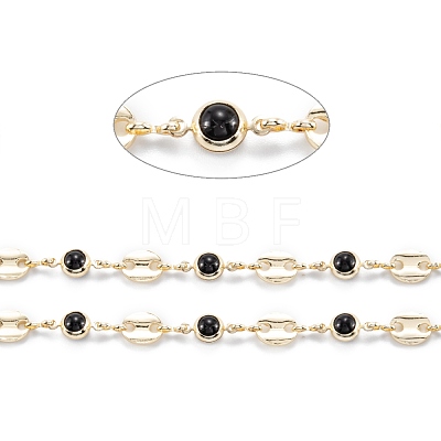 Handmade Brass Beaded Chain CHC-M021-30LG-A-1