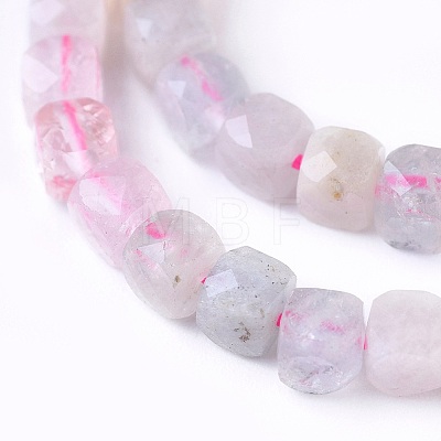 Natural Morganite Beads Strands G-F619-43-1