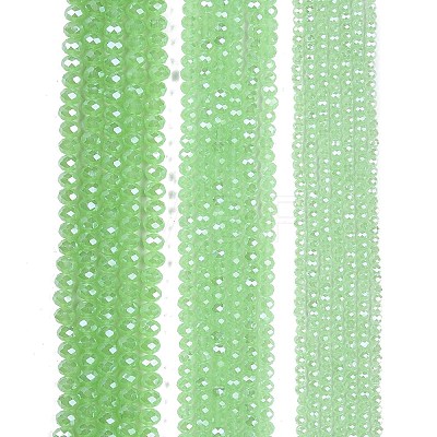 Electroplate Glass Beads Strands EGLA-A044-J4mm-A01-1