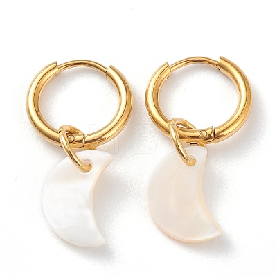 PVD Vacuum Plating 304 Stainless Steel Huggie Hoop Earrings EJEW-JE04404-01-1