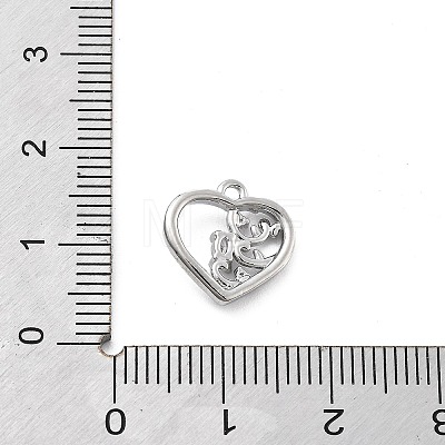 Brass Micro Pave Cubic Zirconia Pendants LS-KK-H511-01P-04-1