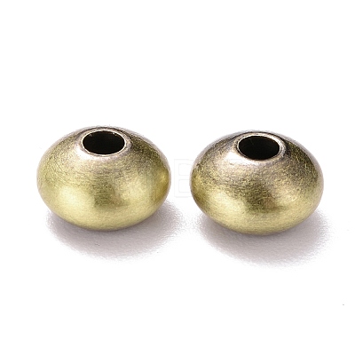 Tibetan Style Brass Beads KK-P214-08BAB-1