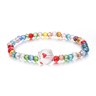 10Pcs Transparent Glass Enamel Beads GLAA-CJ0001-94-1