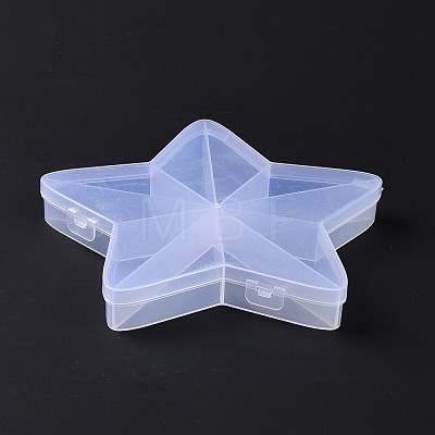 10 Grids Transparent Plastic Box CON-B009-06-1