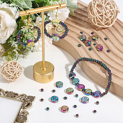 150Pcs Electroplated Glass Beads GLAA-PA0001-79-1