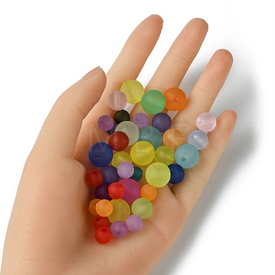 Transparent Acrylic Beads FACR-YW0001-05B-1