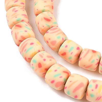 Handmade Polymer Clay Beads Strand CLAY-Z002-01I-1