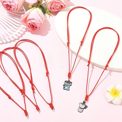 30Pcs Waxed Polyester Cord Necklaces Making NJEW-YW00015-02-1