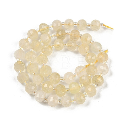 Natural Lemon Jade Beads Strands G-H057-A04-01-1