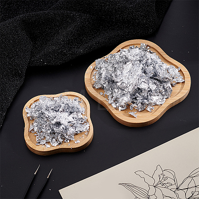 1Pc Foil Nail Art Decorations MRMJ-BBC0001-03B-1