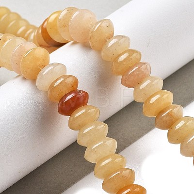 Natural Topaz Jade Beads Strands G-P559-A03-02-1