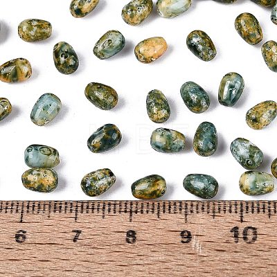 Picasso Glass Seed Beads SEED-N012-10K-1