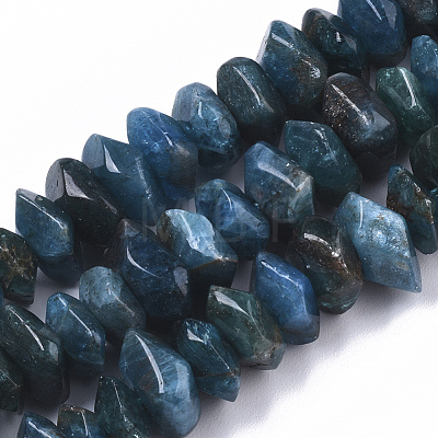 Natural Apatite Beads Strands G-R462-15-1