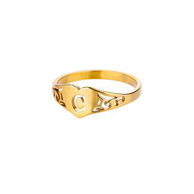 201 Stainless Steel Finger Rings FS-WG8C0EC-09-1