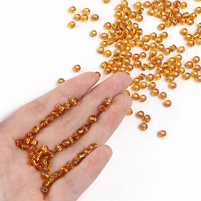 (Repacking Service Available) 6/0 Glass Seed Beads SEED-C014-4mm-22B-1