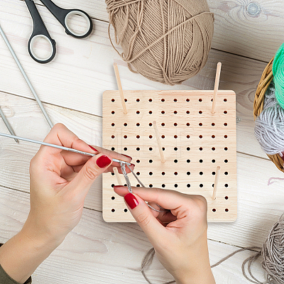 Wood Crochet Blocking Board DIY-BC0006-36-1