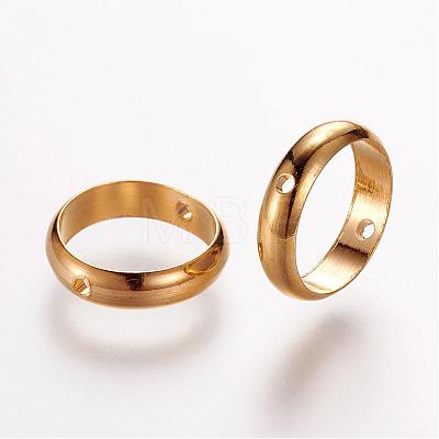 Brass Bead Frames KK-F695-02G-1