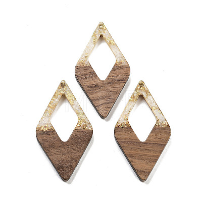 Walnut Wood Pendants FIND-Z050-02I-1