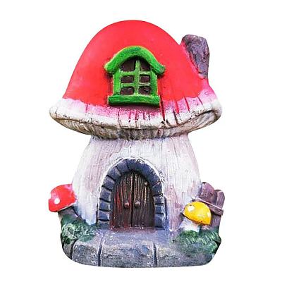 Wood Elf Fairy Door Figurines Ornaments WG51048-07-1