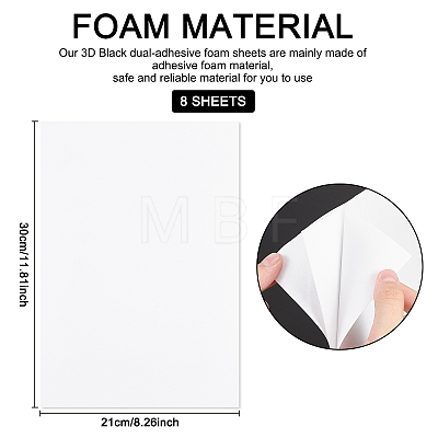 Sponge EVA Sheet Foam Paper Sets AJEW-BC0006-30C-01-1