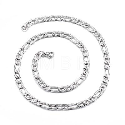 Non-Tarnish 304 Stainless Steel Necklaces NJEW-G283-04P-1
