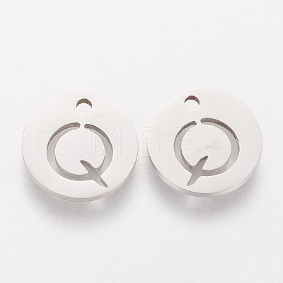 201 Stainless Steel Charms STAS-Q201-T051-Q-1