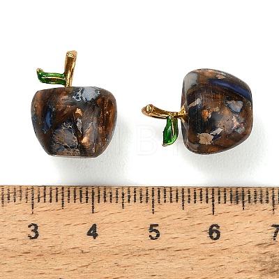 Dyed Synthetic Imperial Jasper Pendants GG-CBAA20A-07G-01-1