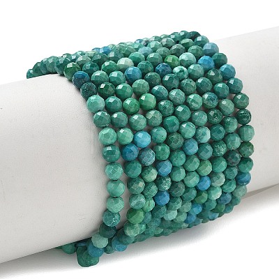 Natural Anhui Turquoise Beads Strands GG-CBA2E9C-A02-4mm-1