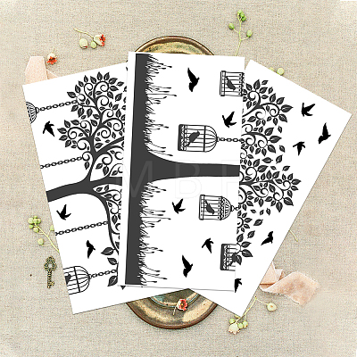 3 Sheets 3 Styles PVC Waterproof Decorative Stickers DIY-WH0404-022-1
