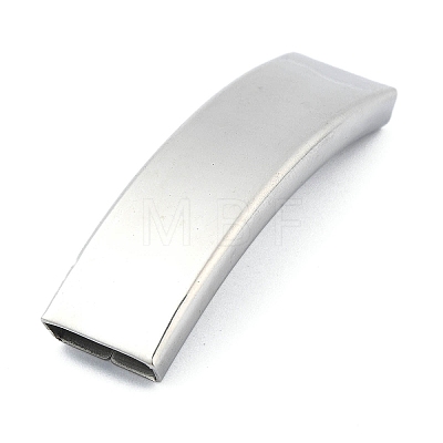 Non-Tarnish 304 Stainless Steel Slide Charms/Slider Beads STAS-H219-13P-01-1