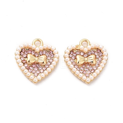 Alloy Rhinestone Pendants ALRI-E006-02LG-02-1