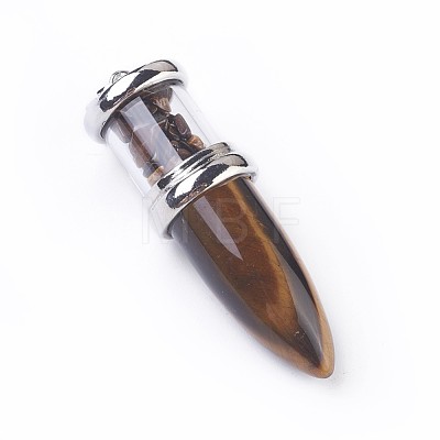 Natural & Synthetic Mixed Stone Big Pendants G-F639-08-1