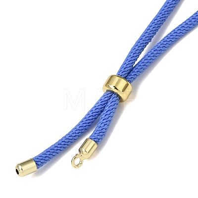 3MM Adjustable Round Nylon Braided Cord Bracelet Making FB-CBAA152-04G-35-1