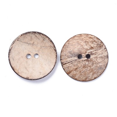 Natural Coconut Buttons BUTT-K008-01B-1
