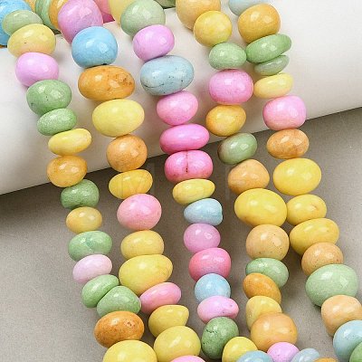 Dyed Natural White Jade Beads Strands GG-CBACF26-A03-05-1