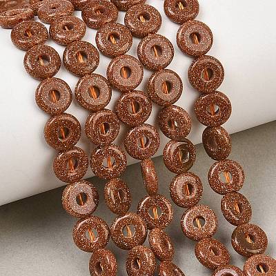 Synthetic Goldstone Beads Strands GG-CBA199E-D01-01-1