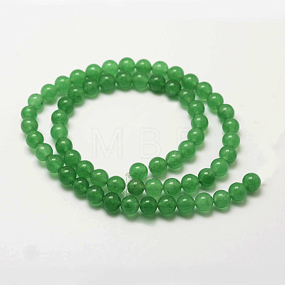 Natural Green Aventurine Bead Strands G-P281-01-4mm-1