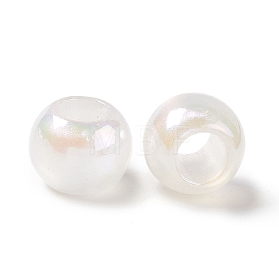 Opaque Acrylic Beads OACR-C008-01E-1
