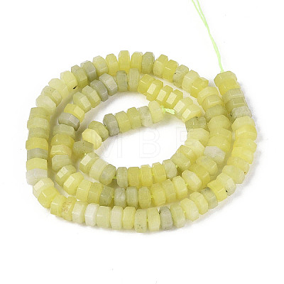 Natural Lemon Jade Beads Strands G-N357-14A-14-1