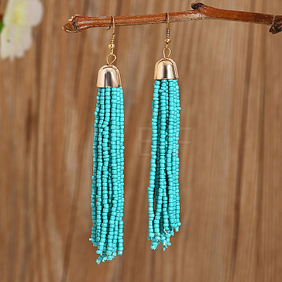 Fashionable Casual Classic Tassel Earrings for Women UL4721-1