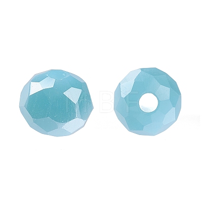 Electroplate Glass Beads EGLA-X0006-01F-4mm-1