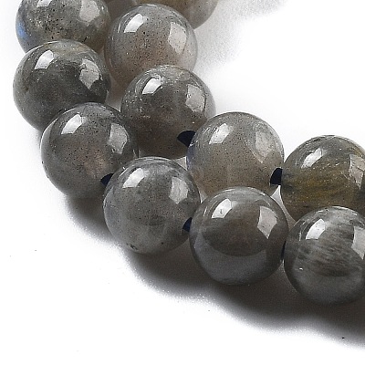 Natural Labradorite Beads Strands G-S333-6mm-035-01-1