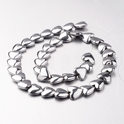 Electroplate Non-magnetic Synthetic Hematite Bead Strands X-G-F300-22D-01-1