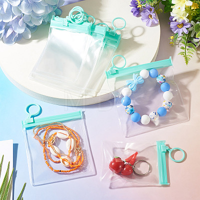 24Pcs 3 Styles Transparent EVA Resealable Bags with Rings ABAG-TA0002-27-1